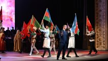 “Türk dünyası” II Beynəlxalq Tələbə Tamaşaları Festivalının açılışı olub-FOTO