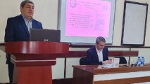 BDU-da akademik Nizami Cəfərovun tərcüməsi ilə nəşr olunmuş kitabın təqdimatı - FOTO