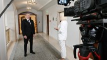 İlham Əliyev “Euronews”a müsahibə verdi - FOTO/VİDEO