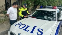 Sabunçuda 10-dan çox sürücü cəzalandırıldı - FOTO