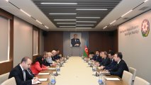 Ceyhun Bayramov Türkiyə parlamentinin komissiya sədri ilə görüşdü - FOTO
