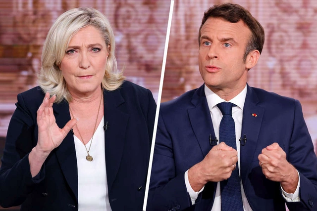 Партия Ле Пен обходит коалицию Макрона перед выборами в Европарламент