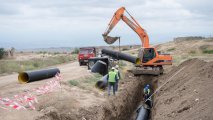 Cəbrayılda içməli və tullantı su infrastrukturları yaradılır - FOTO/VİDEO