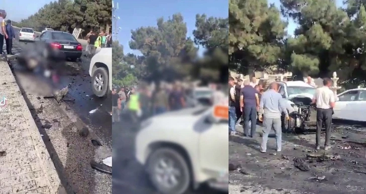 Серьезное ДТП на мардакянском шоссе: три человека погибли, еще один пострадал-ВИДЕО
