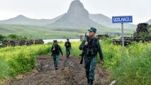 Qazaxın azad edilmiş kəndlərində dövlət sərhədinin mühafizə və müdafiəsi təşkil olunub - FOTO