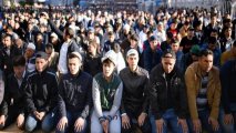 Moskva məscidlərində Qurban bayramı namazında 200 minə yaxın müsəlman iştirak edib