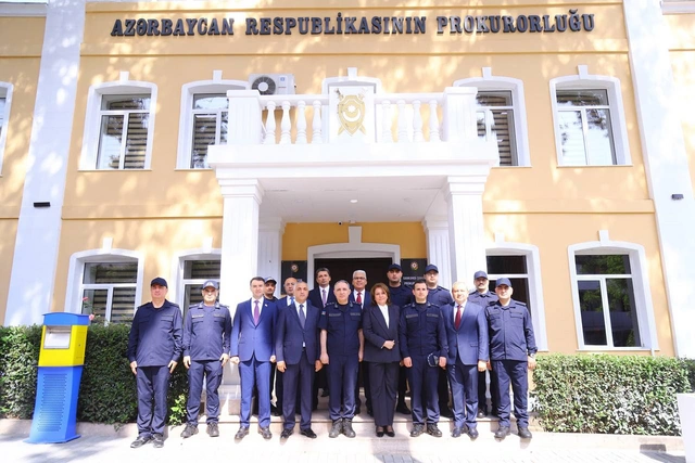 Состоялась церемония сдачи в эксплуатацию административного здания прокуратуры города Ханкенди-ФОТО