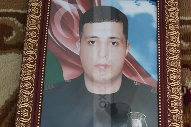 Члены семьи убитого в Баку сержанта полиции поделились воспоминаниями о нем