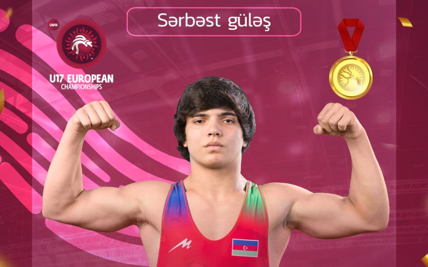 Азербайджанский борец завоевал золото чемпионата Европы