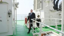 Prezident “Zəngilan” tankerinin istismara verilməsi mərasimində