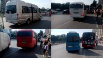 Qanunsuz fəaliyyət göstərən avtobuslar artıb - FOTO