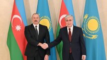 Astanada Azərbaycan və Qazaxıstan prezidentlərinin görüşü başladı