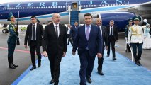 Ильхам Алиев прибыл в Астану на саммит ШОС