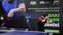 Yeniyetmə stolüstü tennisçilər arasında Bakı şəhər turniri keçirilib