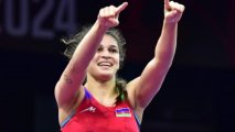 Рузанна Мамедова выиграла первенство Европы по борьбе
