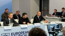 İlham Əliyev “Avropa Siyasi Birliyi”nin 4-cü Zirvə toplantısı çərçivəsində “Enerji və bağlantı” mövzusunda dəyirmi masada çıxış edib