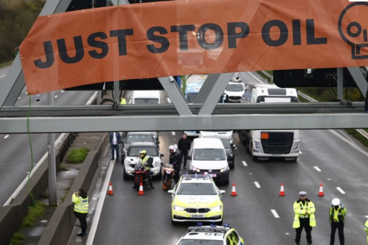 В Британии основателя движения Just Stop Oil приговорили к пяти годам тюрьмы