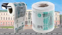 Rusiyada satışa üzərində 1000 rublluq əskinas təsviri olan tualet kağızı buraxıldı və...