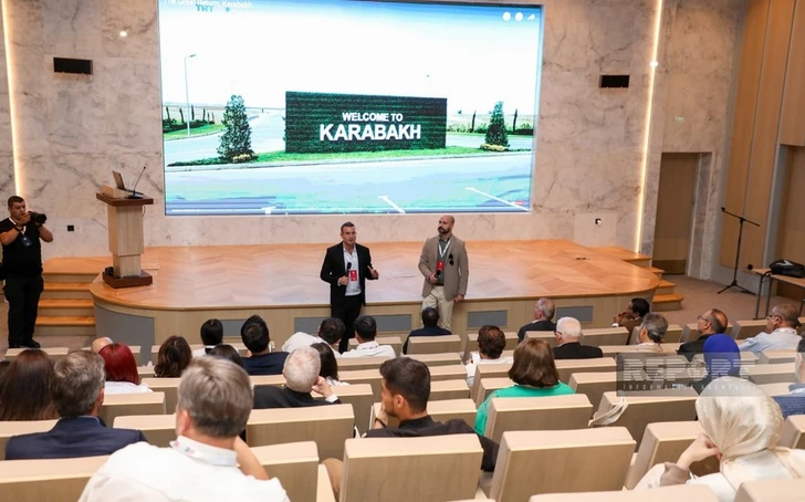 В Шуше состоялся показ фильма «Великое возвращение: Карабах»