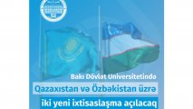 BDU-da ölkəşünaslıq üzrə Qazaxıstan və Özbəkistana aid iki yeni ixtisaslaşma açılacaq