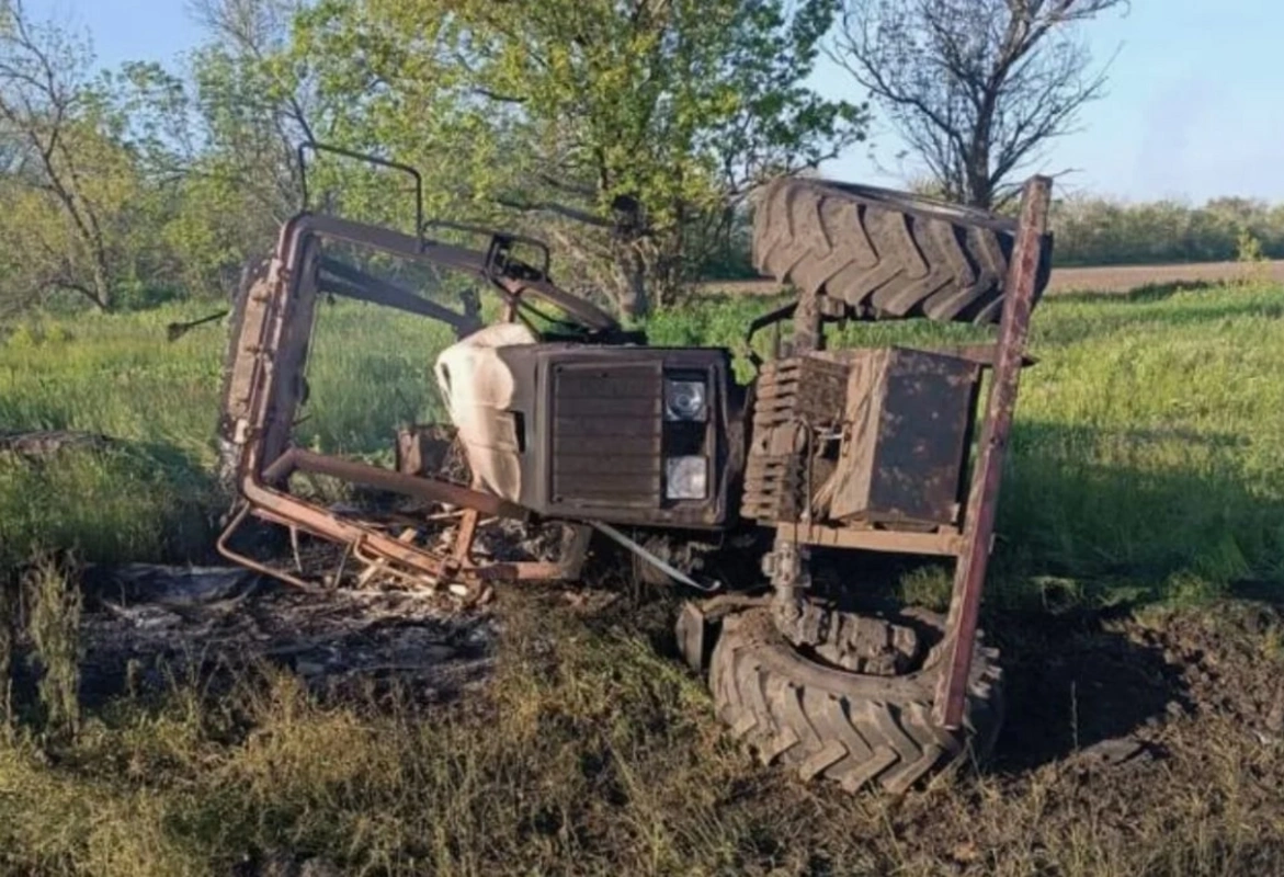 Ermənistanın Azərbaycanla sərhədində traktor minaya düşdü