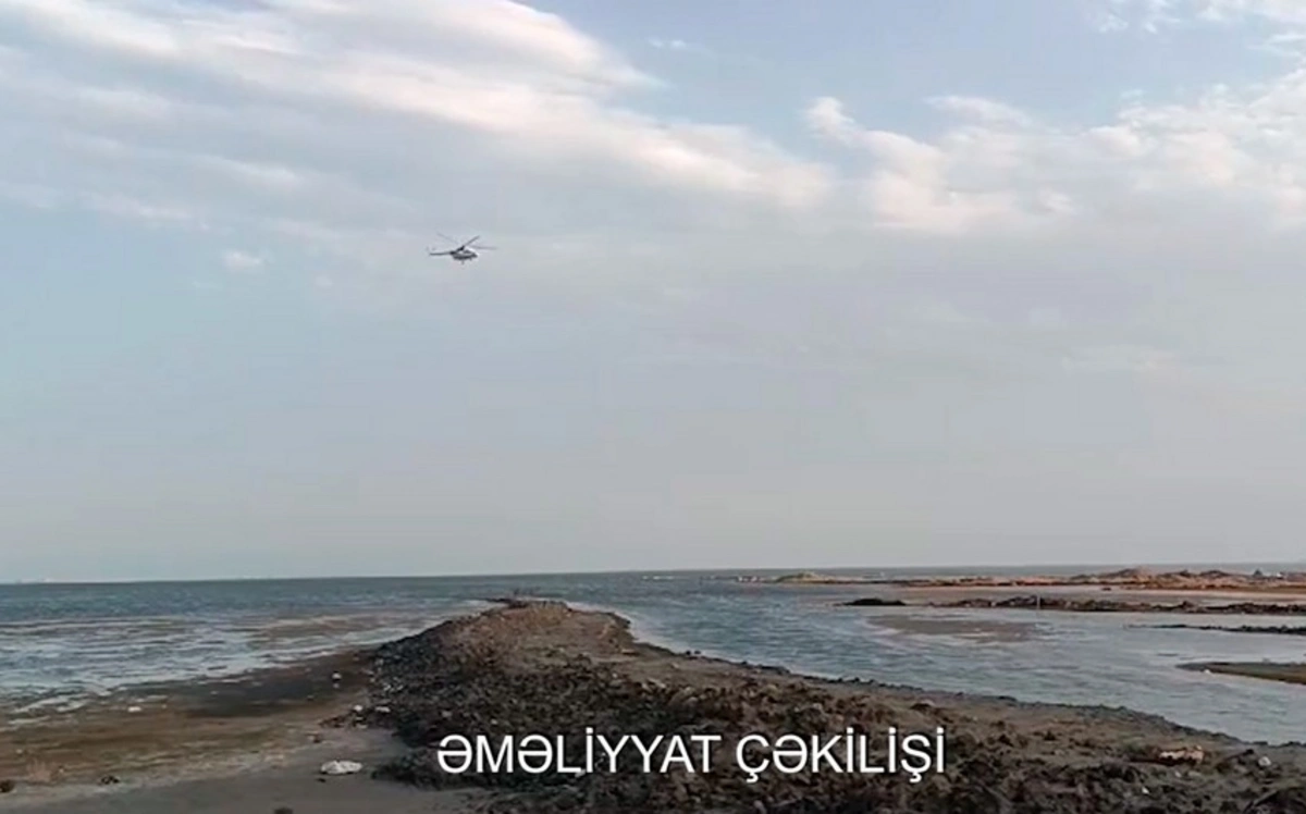 В Каспийском море утонул человек: к поискам привлечены вертолеты
