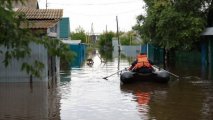 В Челябинской области РФ сотни домов остались под водой из-за ливней