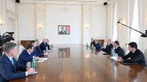 Президент Ильхам Алиев принял секретаря Совета безопасности России-ФОТО