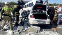 В ДТП в Краснодарском крае РФ пострадали 14 человек, двое погибли