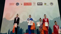 Azərbaycan gimnastları Qazaxıstanda üç qızıl medal qazanıblar