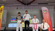 BDU tələbəsi gənclər arasında şotokan karate üzrə Avropa çempionu olub - FOTO