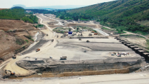 Yengicə su anbarında tikinti işləri davam edir - FOTO