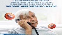 Dələduzların qurbanı olmayın! - DİN-dən ÇAĞIRIŞ - VİDEO