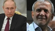 Путин и Пезешкиан приступили к переговорам в Ашхабаде