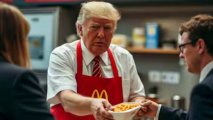 Трамп поработал в McDonald’s