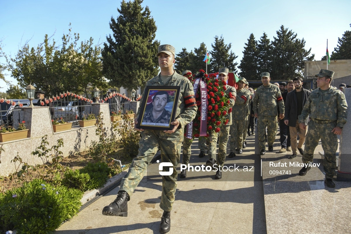 Похоронен шехид первой Карабахской войны Алекбер Бабаев-(ВИДЕО-ФОТО)