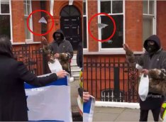 Londonda İranın İsrailə hücumu lağa qoyuldu - VİDEO