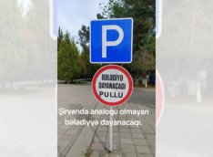 Azərbaycanda qeyri-adi yol nişanı - Rəsmi qurumlardan CAVAB: “Vaxtım yoxdur, əlimdə işim var” + FOTO