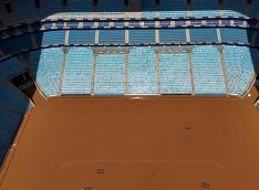 Tanınmış klubun stadionu sel sularının altında qaldı - FOTOLAR