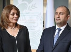 Bolqarıstan prezidenti və xanımının şərəfinə rəsmi nahar verilib
