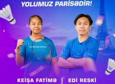 Azərbaycan ilk dəfə Olimpiadada iki badmintonçu ilə təmsil olunacaq