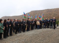 Laçın şəhərində də 27 sentyabr Anım Günü qeyd edildi...-FOTOLAR