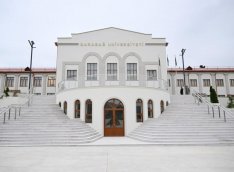 Qarabağ Universitetində tələbələrin əyləncəli anları - VİDEO