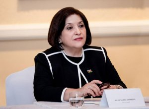 Сахиба Гафарова встретилась с председателем Верховной Рады Украины