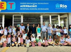 В школе «Азербайджан» в Рио-де-Жанейро прошел урок искусства под названием «Азербайджанские гранаты» - ФОТО