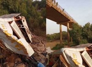В ЮАР автобус упал с моста, есть погибшие