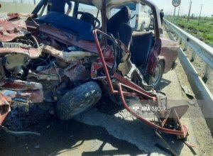 В Агдамском районе произошло ДТП: погиб один из водителей - ФОТО