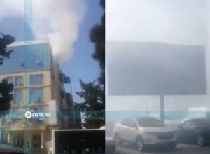В Баку горит развлекательный центр - ВИДЕО