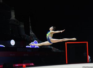 В Баку стартовал Кубок Европы по художественной гимнастике-(ФОТО)