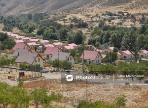 Кадры восстановительных работ в разрушенном армянами за 30 лет селе - ВИДЕО